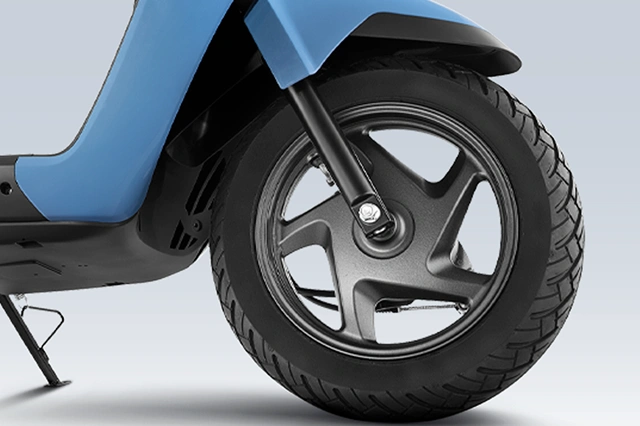 Front Black Alloy Wheel